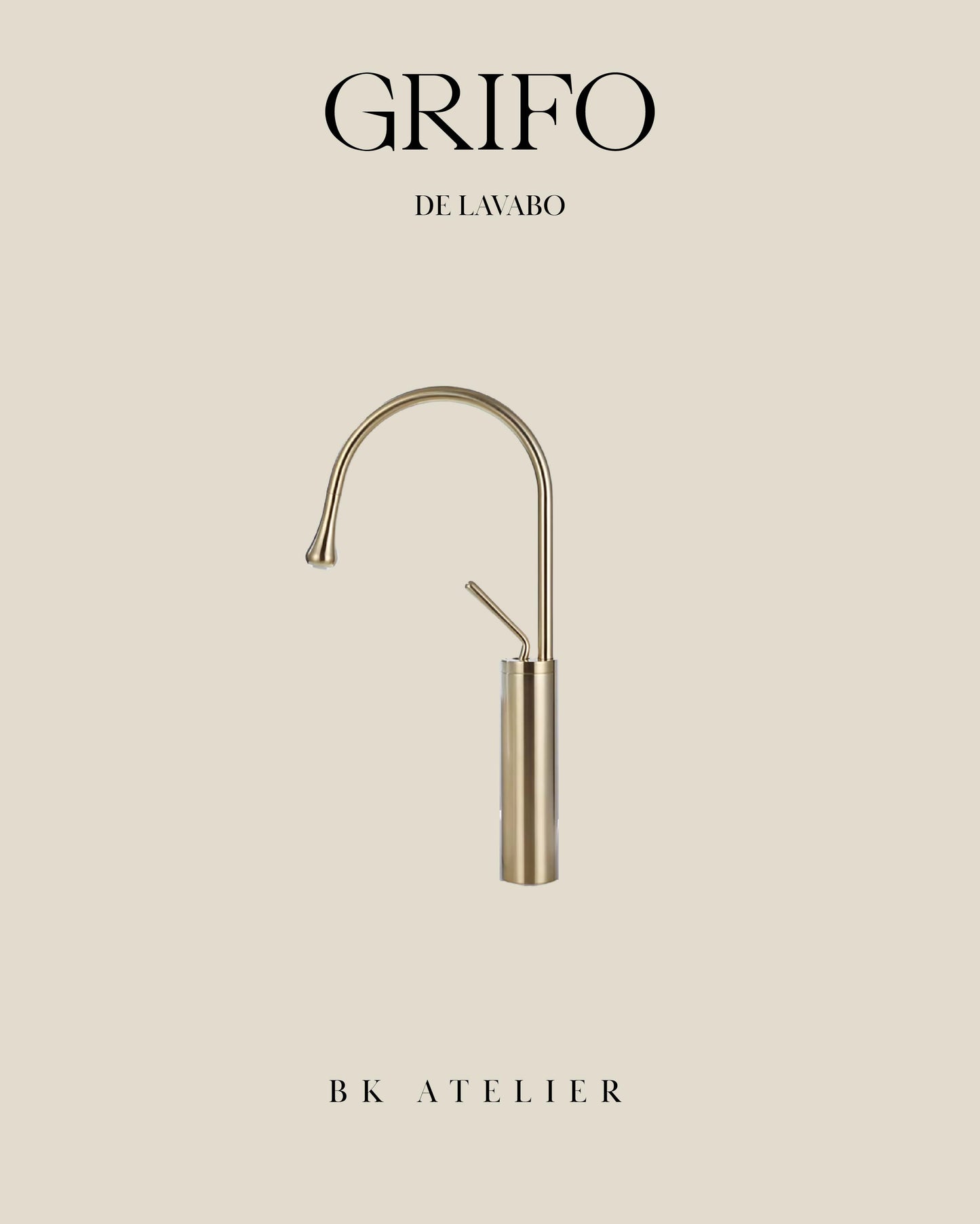 Monomando para lavabo