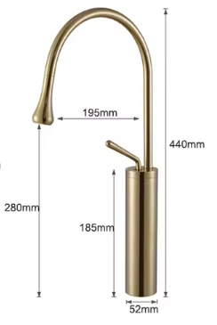 Monomando para lavabo