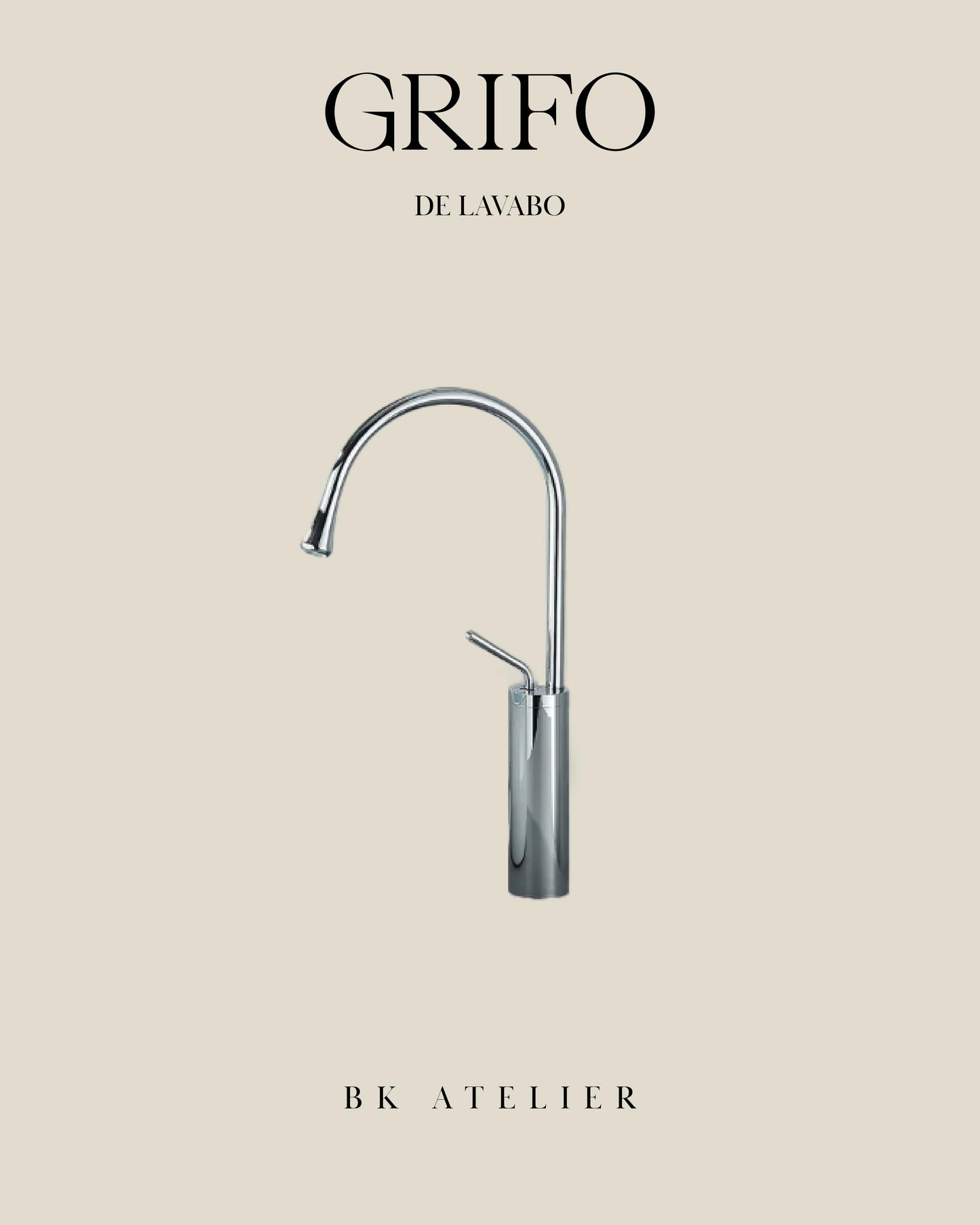 Monomando para lavabo